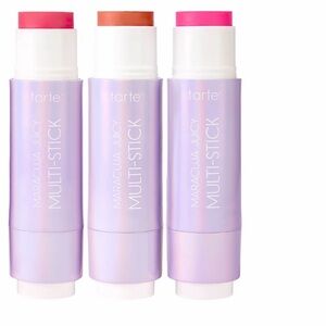 Tarte Maracuja Juicy Multi-Stick Set - latte, flamingo, cozy with free charm